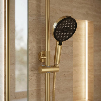 Duschgarnitur Rea Prime Brush Gold  5