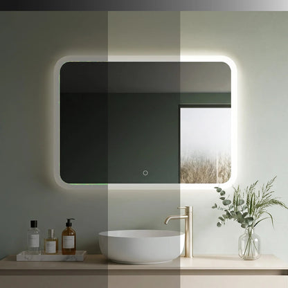 Spiegel LED 80x60cm TOP-3  5