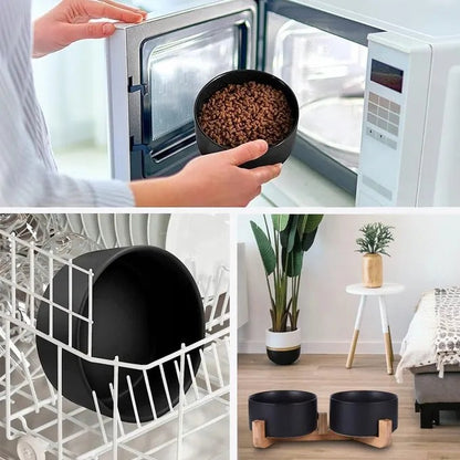 Napf Für Hund/Katze/Haustier BLACK 331579 + Sitzbezug Für Hunde 5