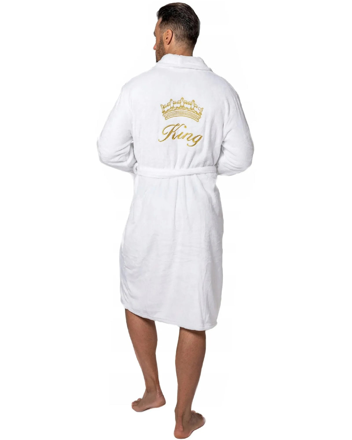 Schlafrock MEN King White Collar S/M 5