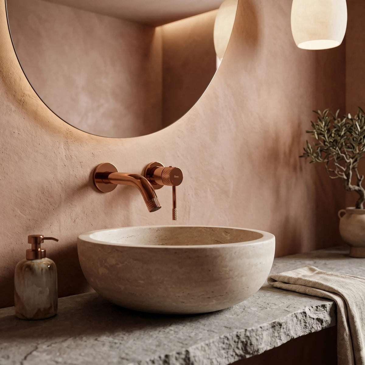 Unterputz Armatur REA Venti Copper 5
