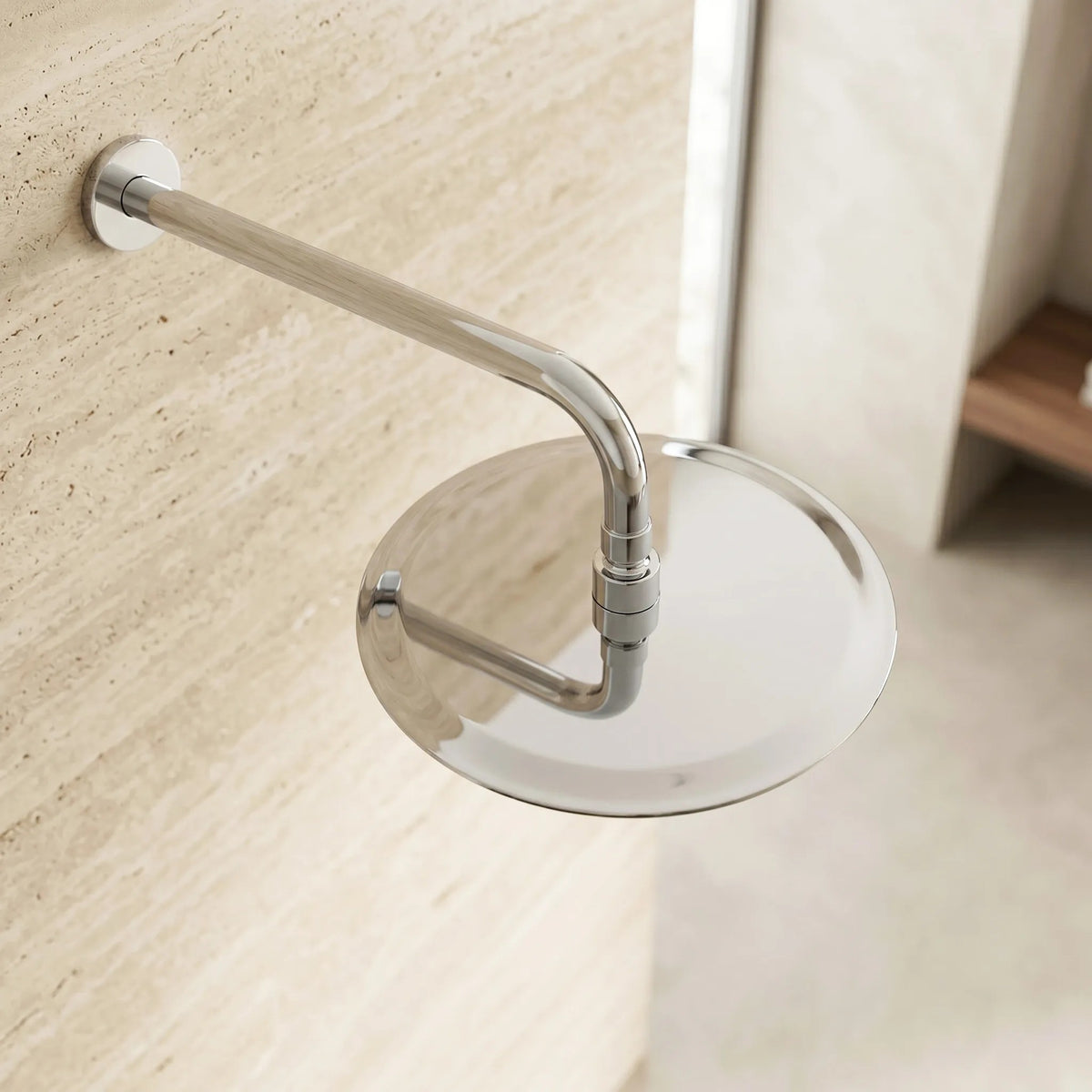 Runde Regendusche REA JS-P014 25cm Chrome 5