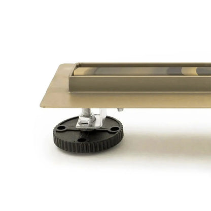 Duschrinne Rea Neo Slim Mirror Gold Pro 50 5