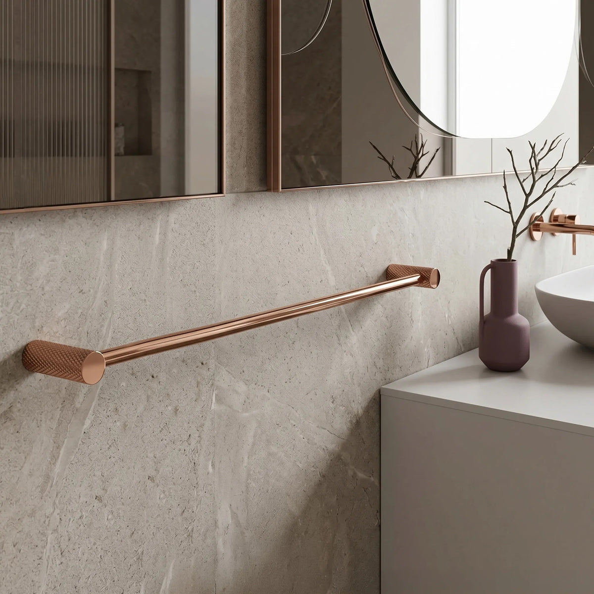 Badezimmer-Aufhänger A62301RG OTTO Copper 5