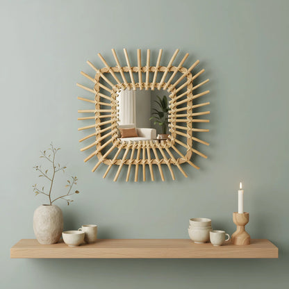 Boho-Wandspiegel 45CM QDJ071 5