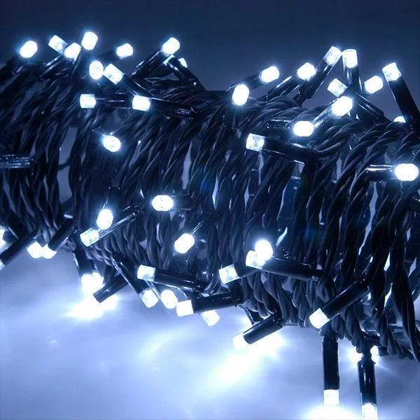 Weihnachtsbaum Lichterkette 500 LED Kalt Lichtfarbe 5