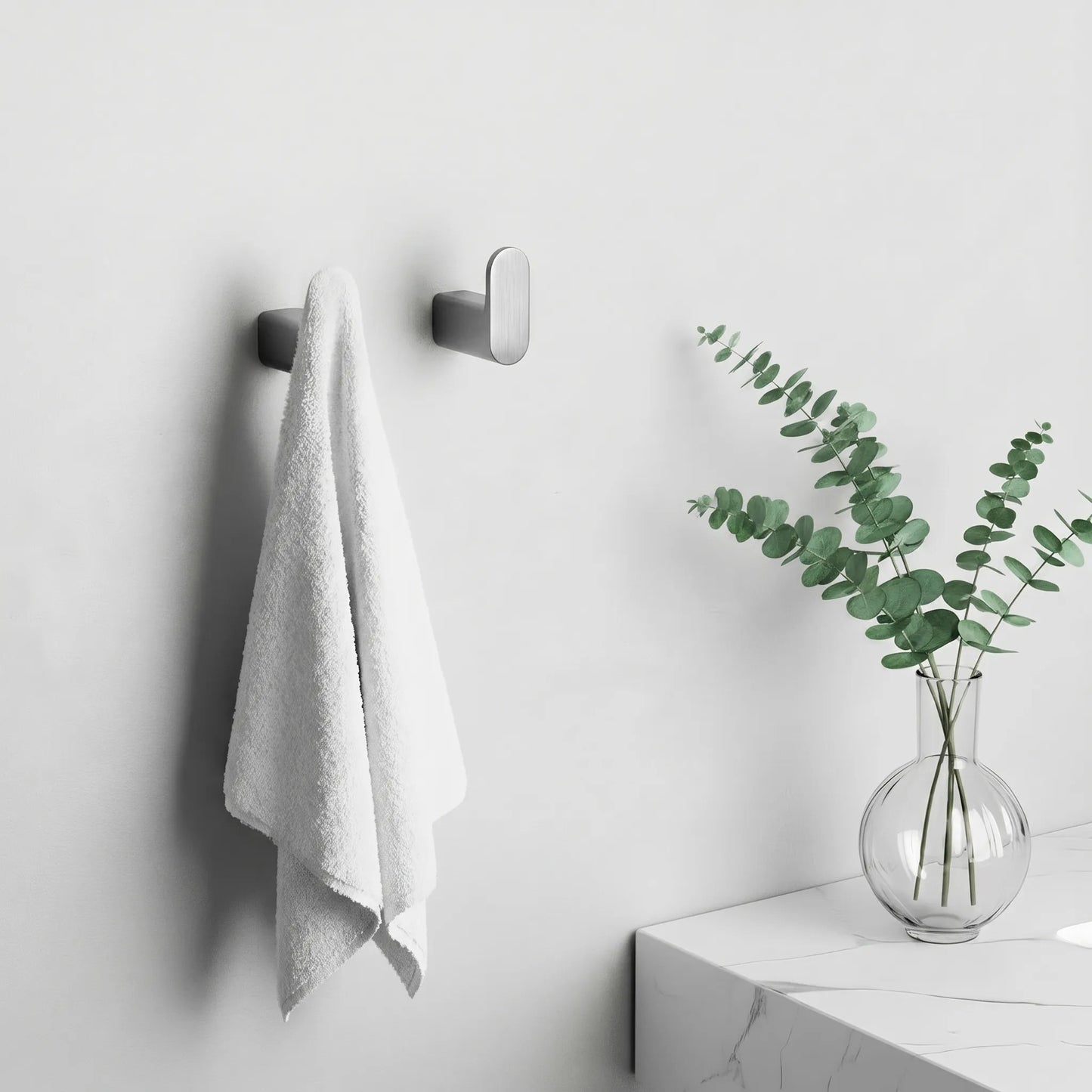 Badezimmer-Accessoire-Set Mati Brush Nickel 4-teilig  5