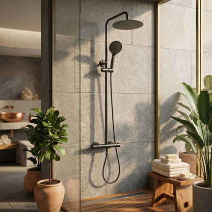 Thermostat Duschset Drop Titan  5