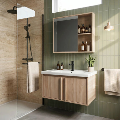 Badezimmermöbel-Set mit Waschbecken Gama T25023 BXM 80CM  5