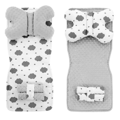 Kinderwagen Sitzeinlage 4in1 White/Grey Cloud 5