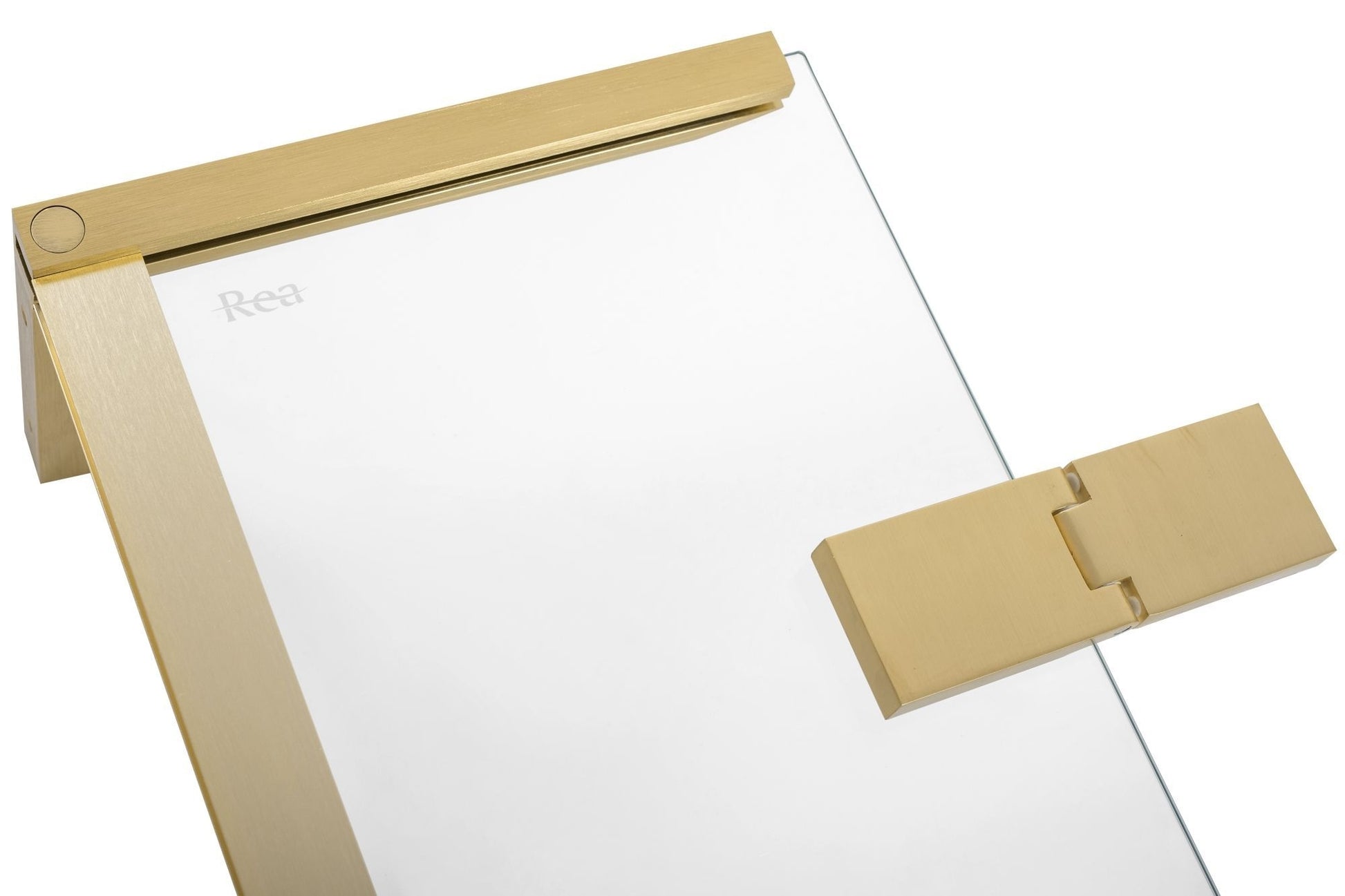 Duschkabine REA Hugo 100x100 Gold Brush  6