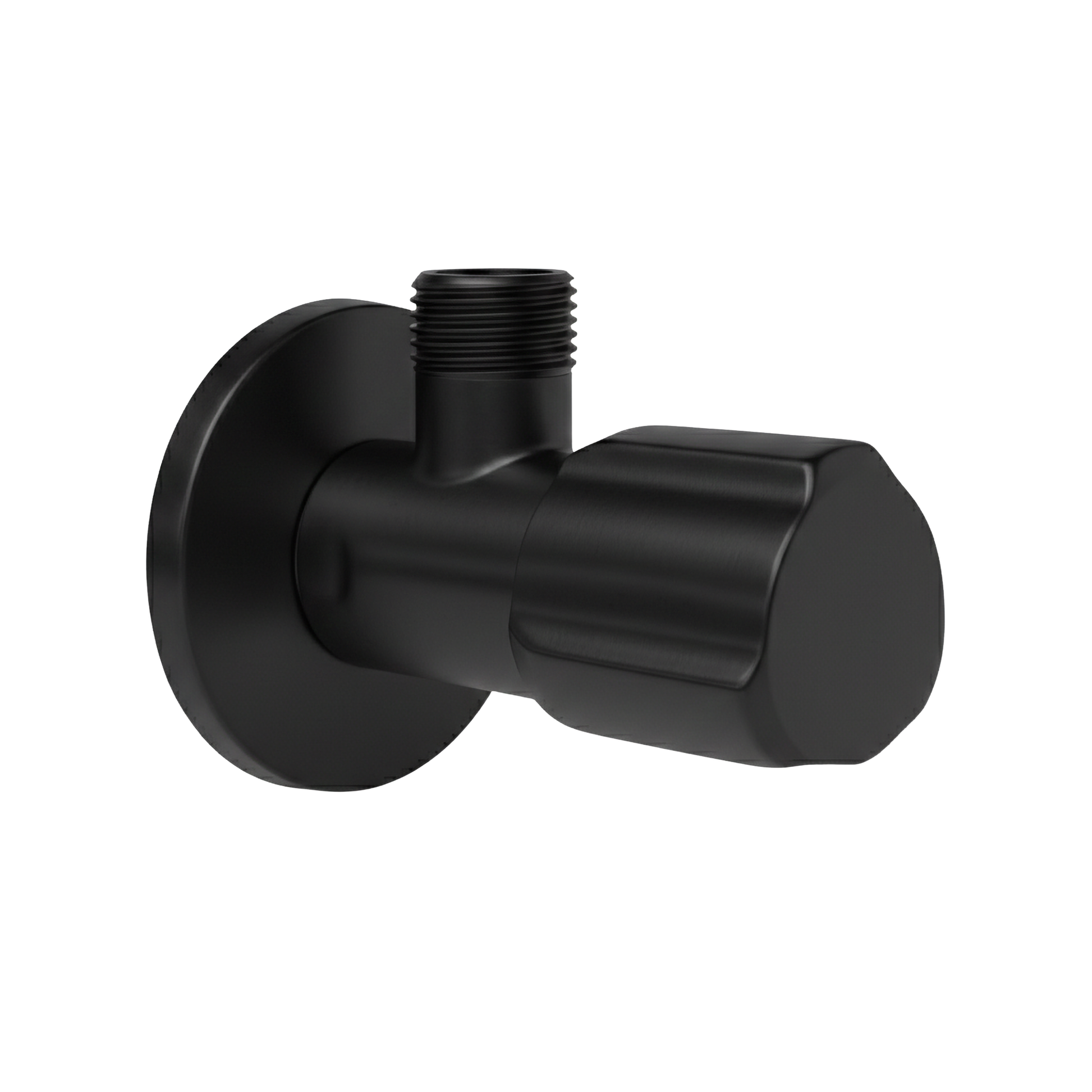 Eckventil 02  1/2" x 3/8" Black  1