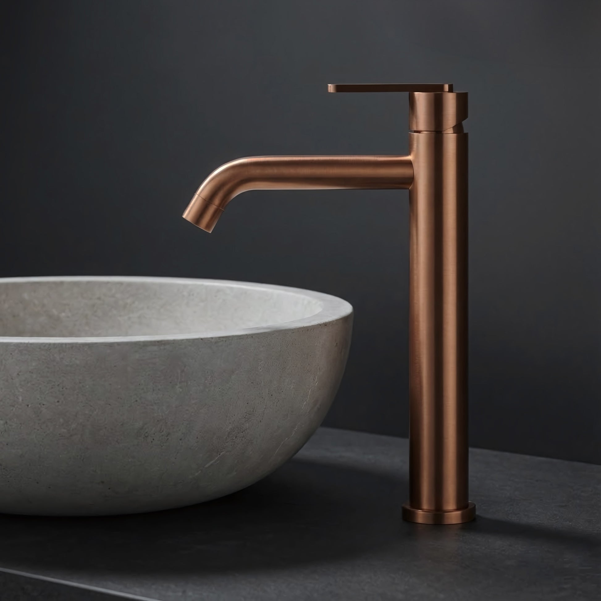 Waschbeckenarmatur Rea Ontario Brush Copper  5