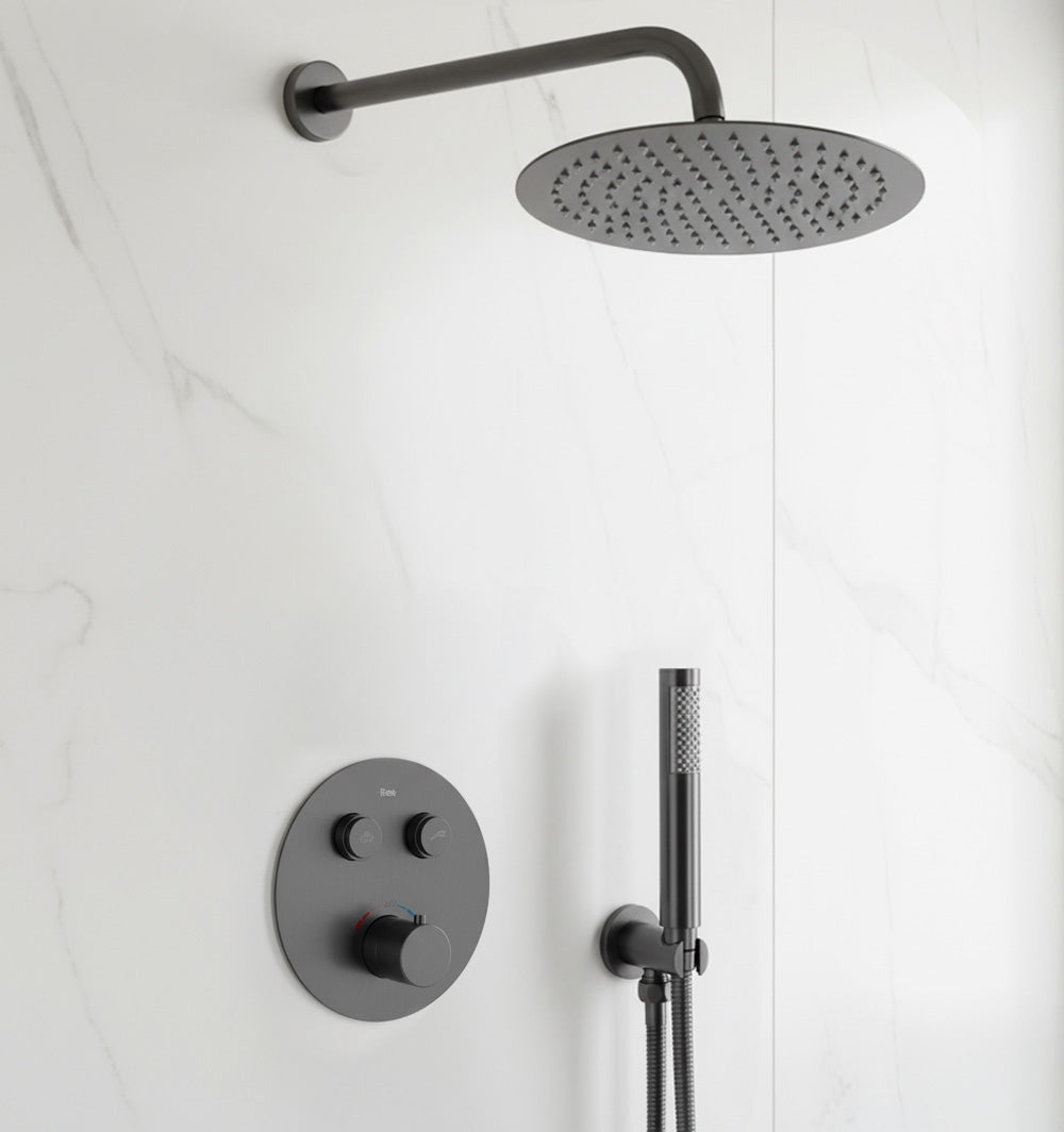 Unterputz Duschset Rea Lungo Titan + Box  2