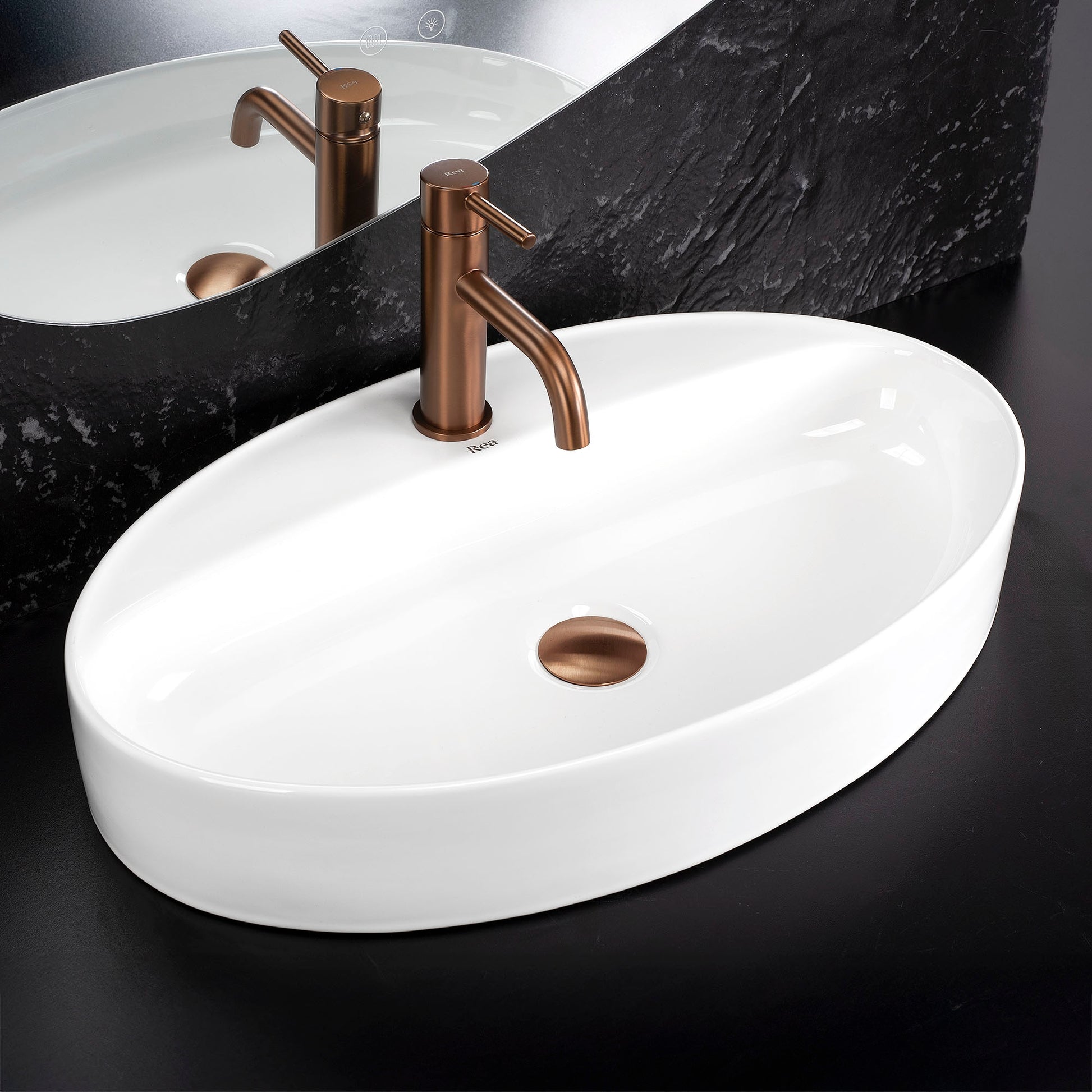 Aufsatzwaschbecken Rea Nastazja 61  2