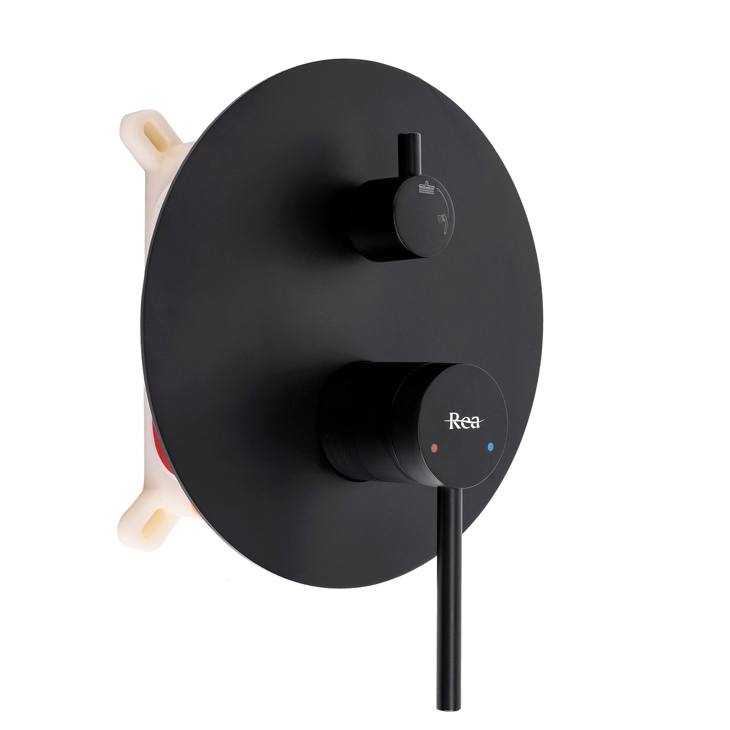 Unterputz Duschset Rea Foss Clif Black + Box  2