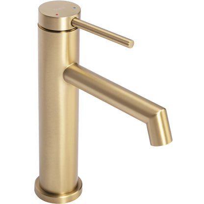 Waschbeckenarmatur Rea Foss GOLD BRUSH Low  5