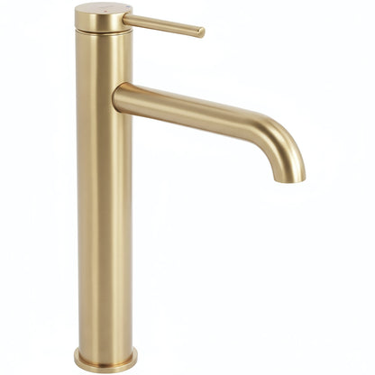 Waschbeckenarmatur Rea Spot Brush Gold High  1