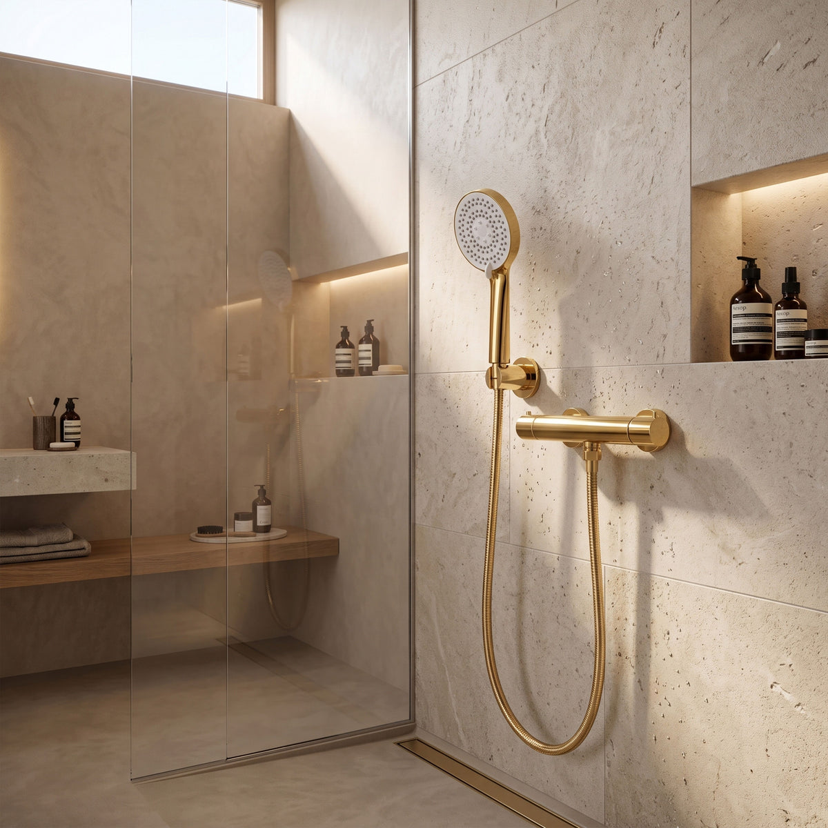 Handbrause REA JS-019 GOLD 3