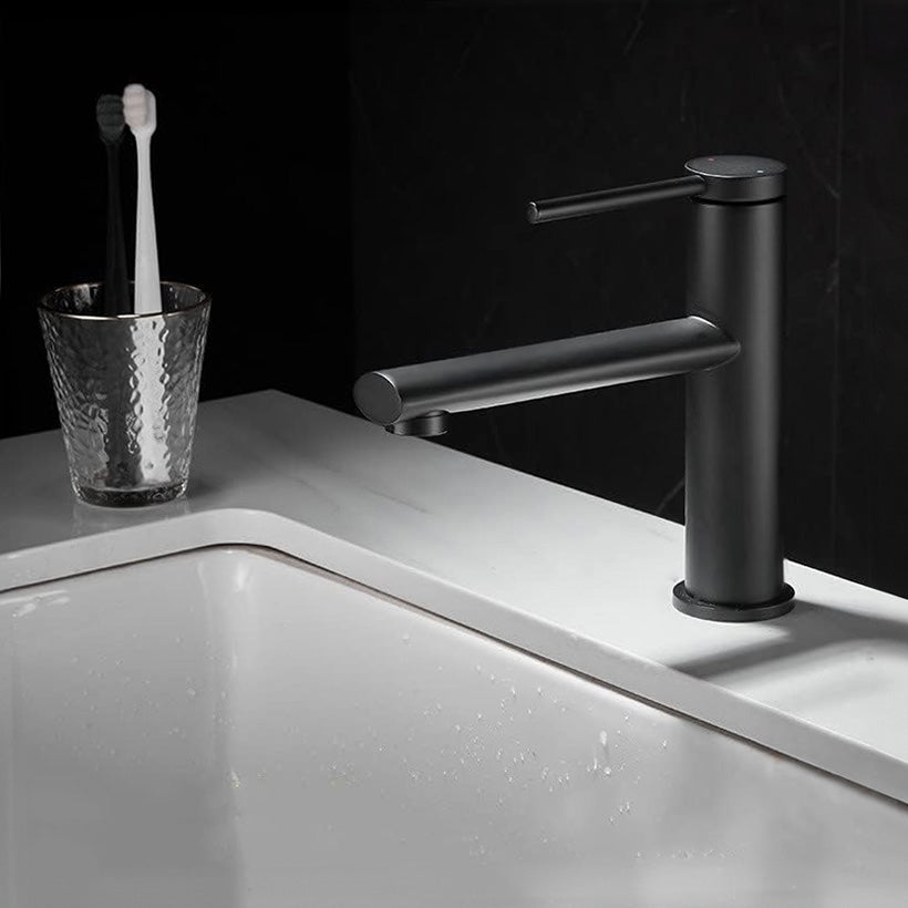 Waschbeckenarmatur Rea Oval Black Low  2
