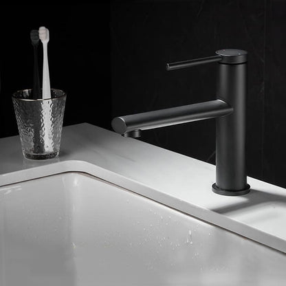 Waschbeckenarmatur Rea Oval Black Low  2