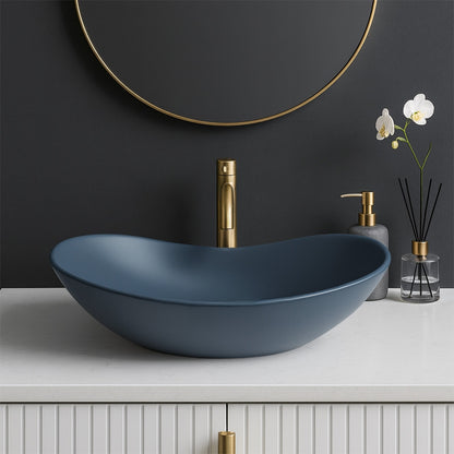 Aufsatzwaschbecken Rea Royal Blueberry Matt  6