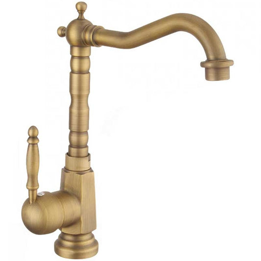 Waschbeckenarmatur Bona Old Gold high  1