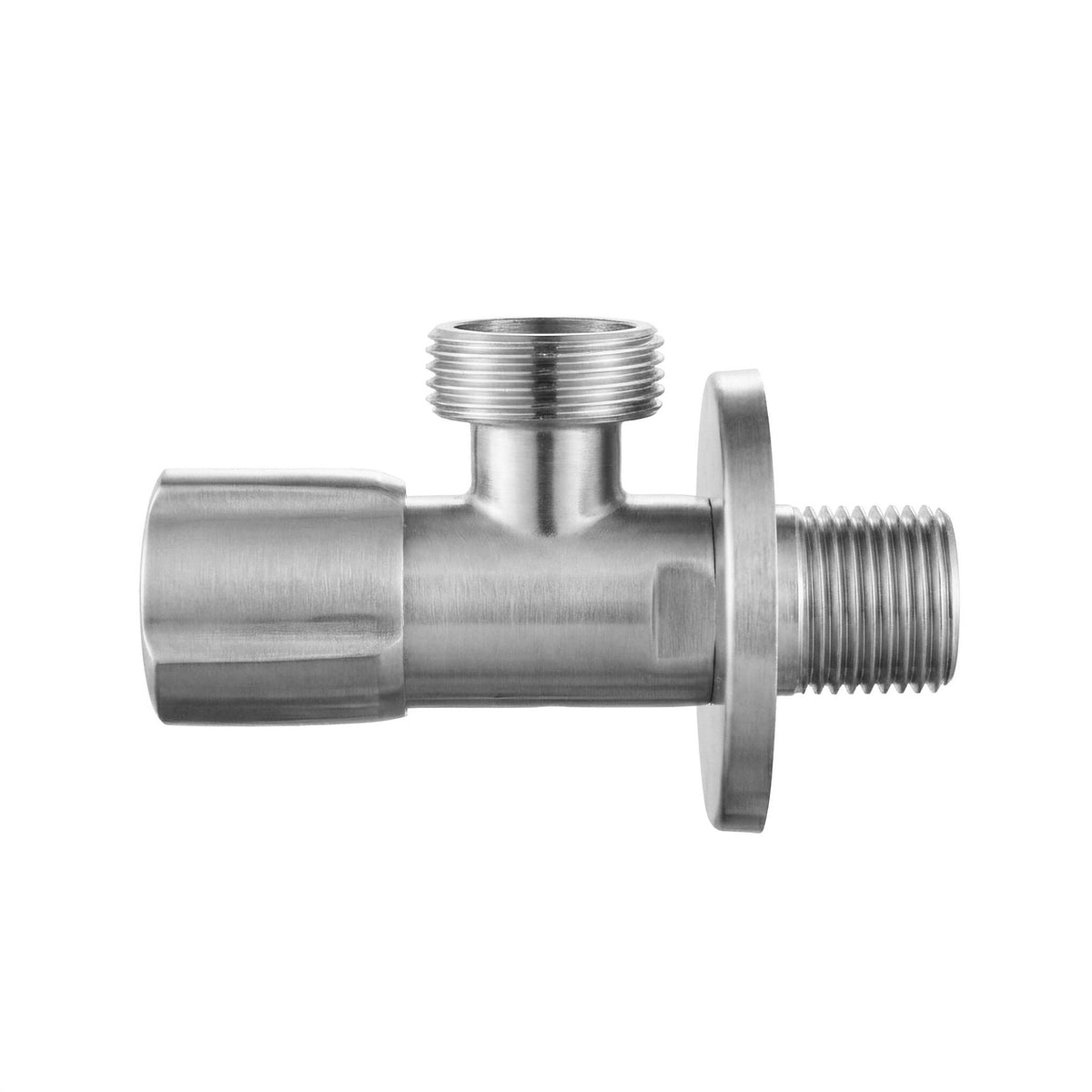 Eckventil 02 1/2" X 3/4" Brush Nickle 2