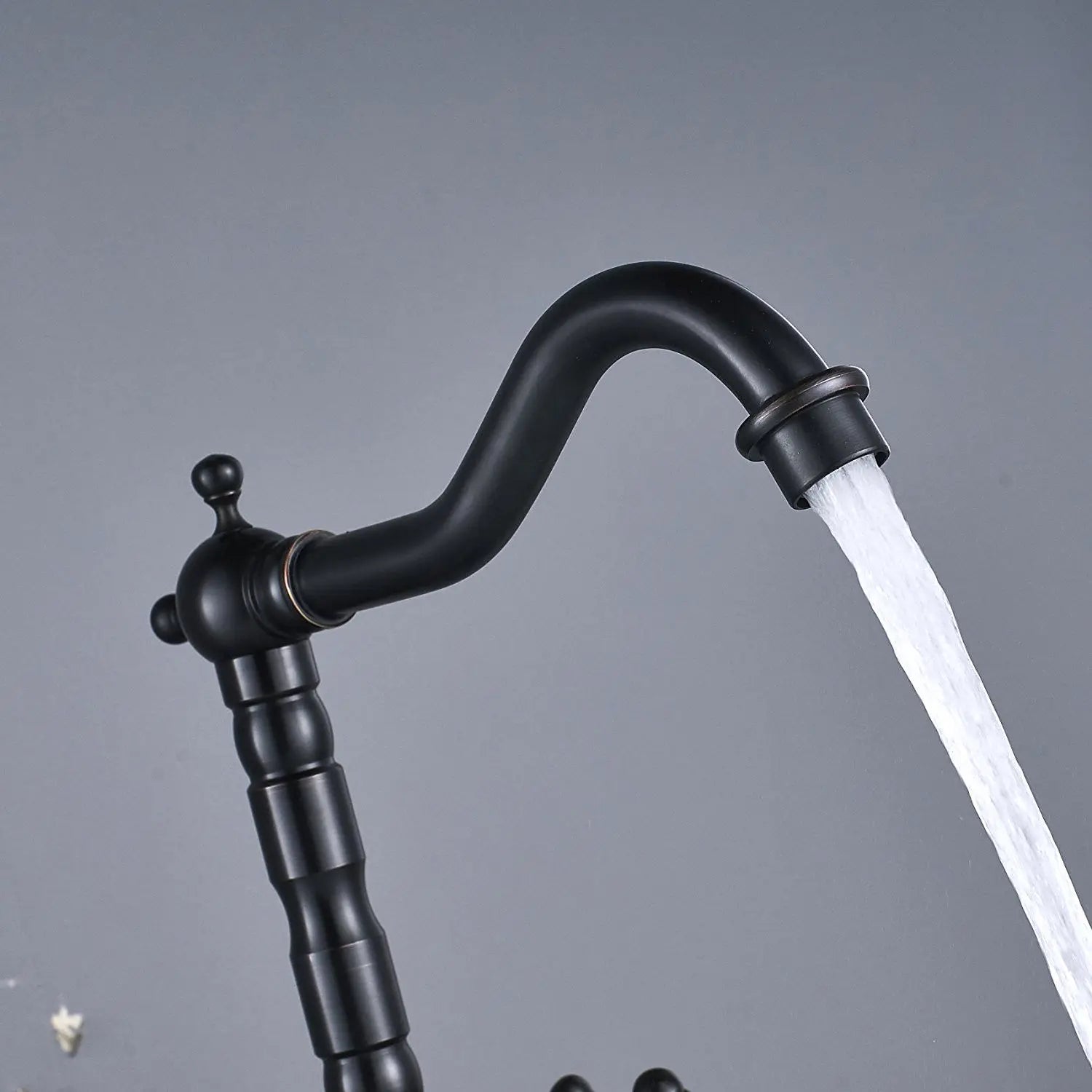 Waschbeckenarmatur Küchenarmatur Rea Rustico Old Black  4