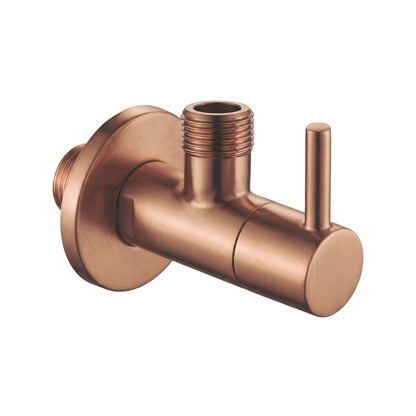 Eckventil 1/2" X 3/8" Brush Copper 7