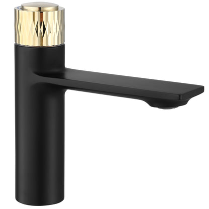 Waschbeckenarmatur REA Storm Black Gold Low  3