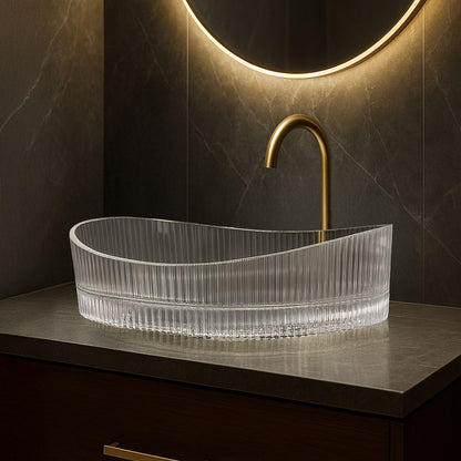 Aufsatzwaschbecken Rea Harper Transparent  5