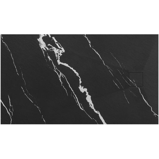Duschtasse Magnum CARRARA BLACK 90x120  1
