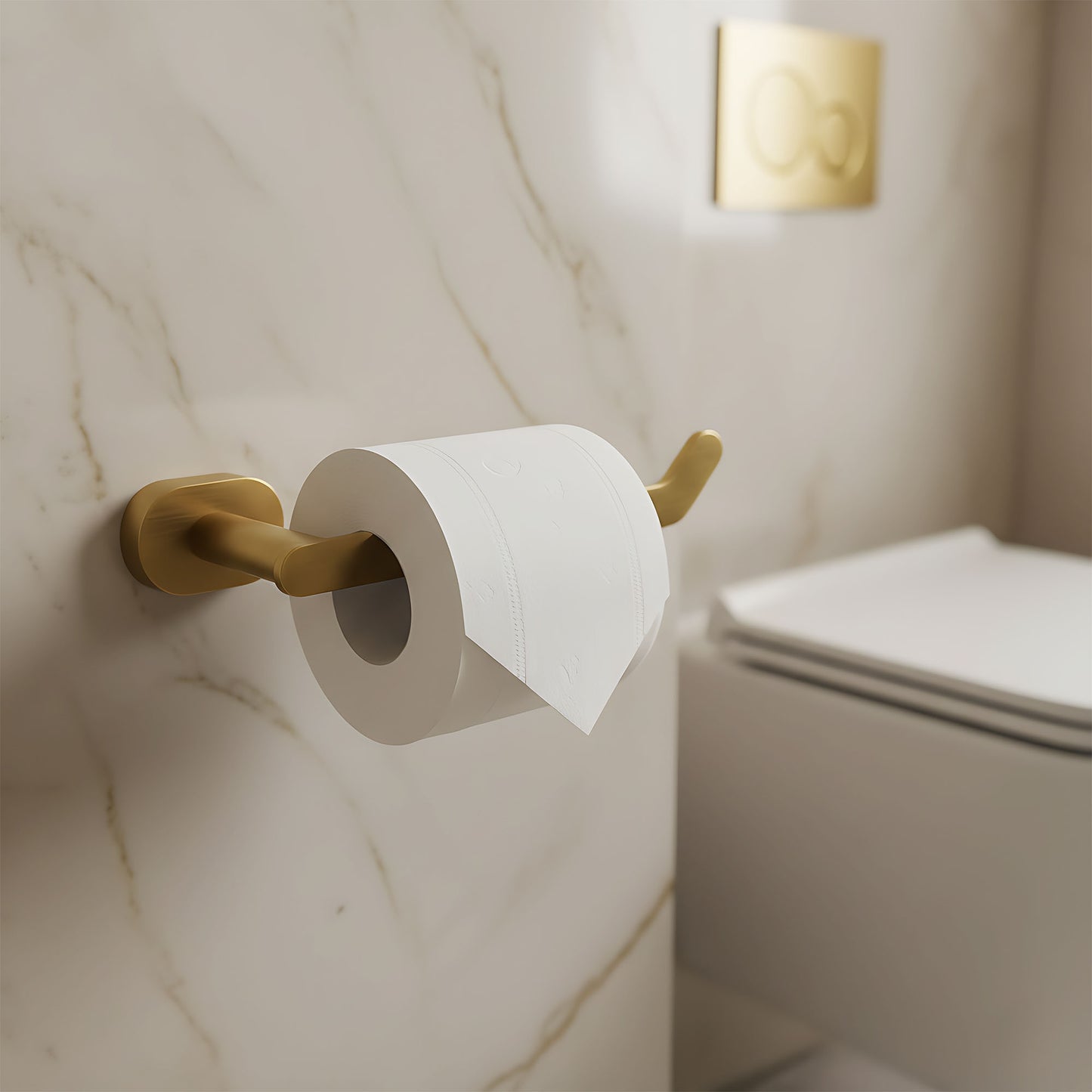 Halter Für Toilettenpapier 109 Til Brush Gold  7