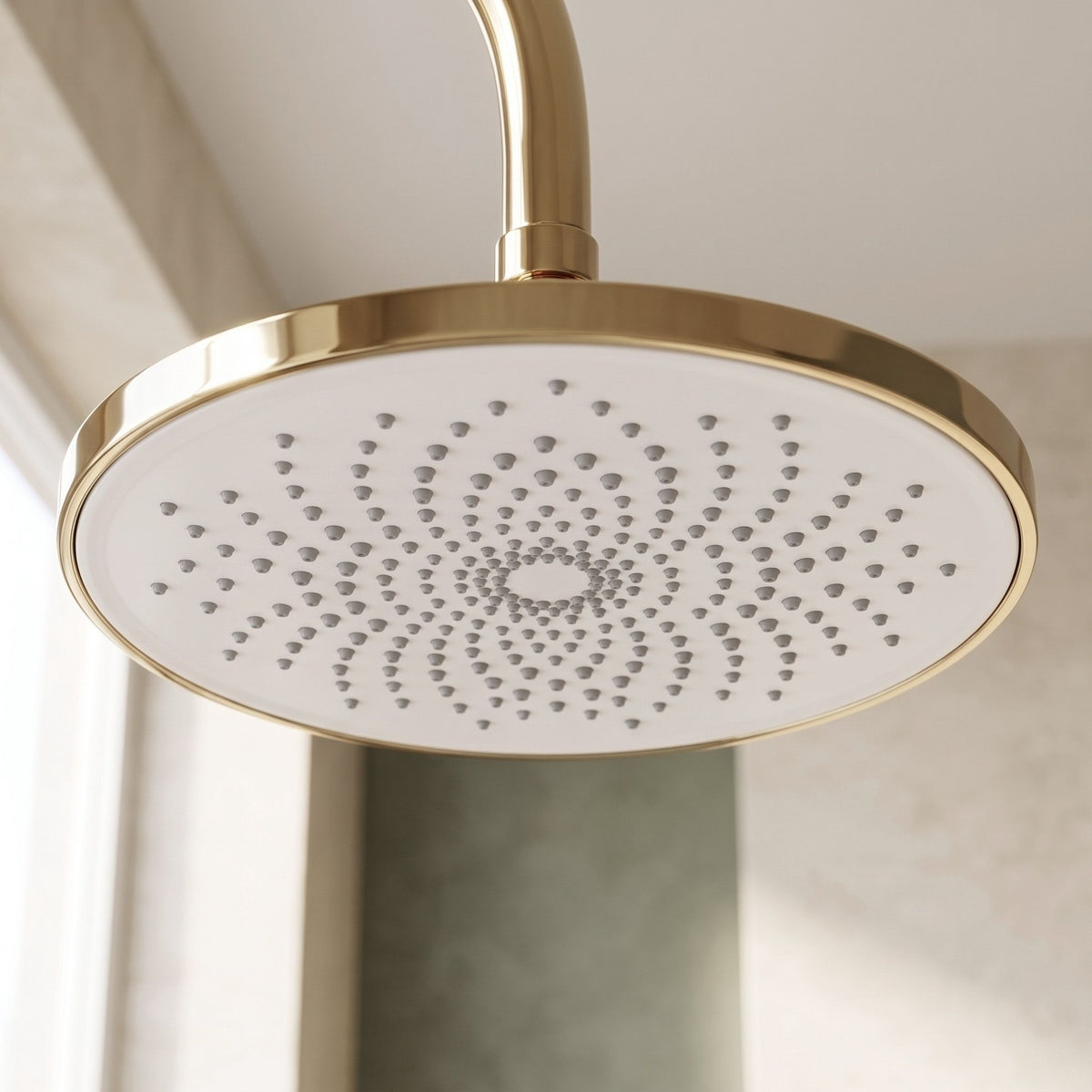 Runde Regendusche REA JS-021 Gold 8