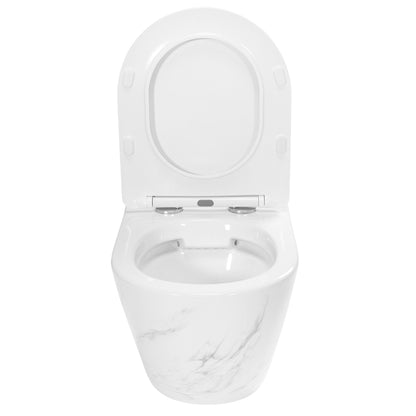 WC Schüssel Randlos Rea Carlos Nature Marble 5