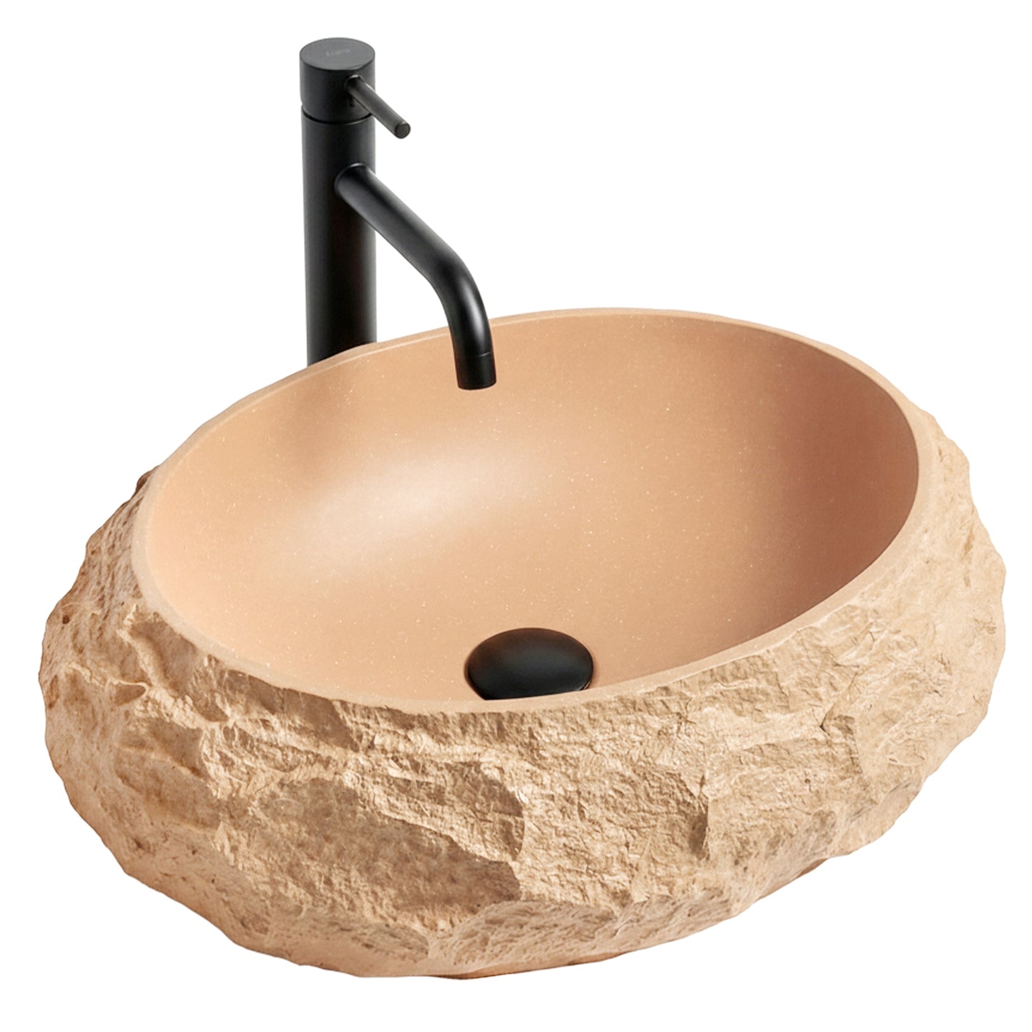 Aufsatzwaschbecken Rea Mika Light Terracotta  11