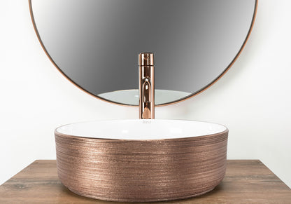 Aufsatzwaschbecken Rea Sami Brush Rose Gold 3