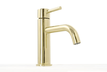 Waschbeckenarmatur Rea Lungo L. Gold light gold low 4