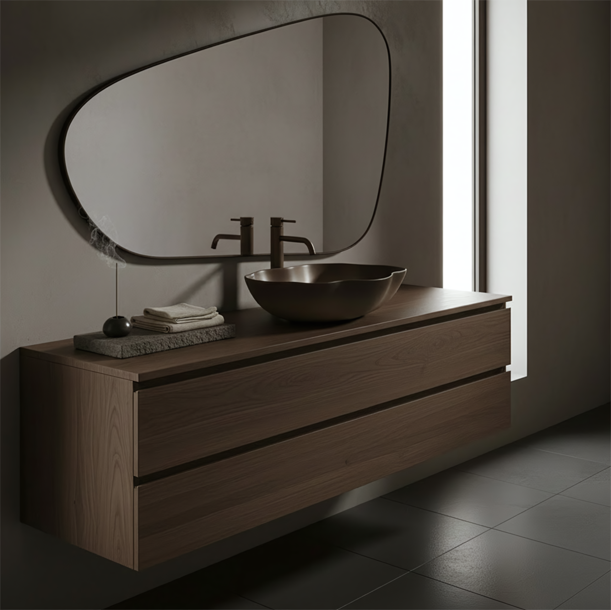 Aufsatzwaschbecken Rea Pearl Ombre  9