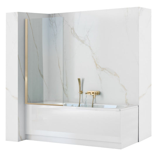 Badewanneaufsatz Rea Elegant Gold 80 1