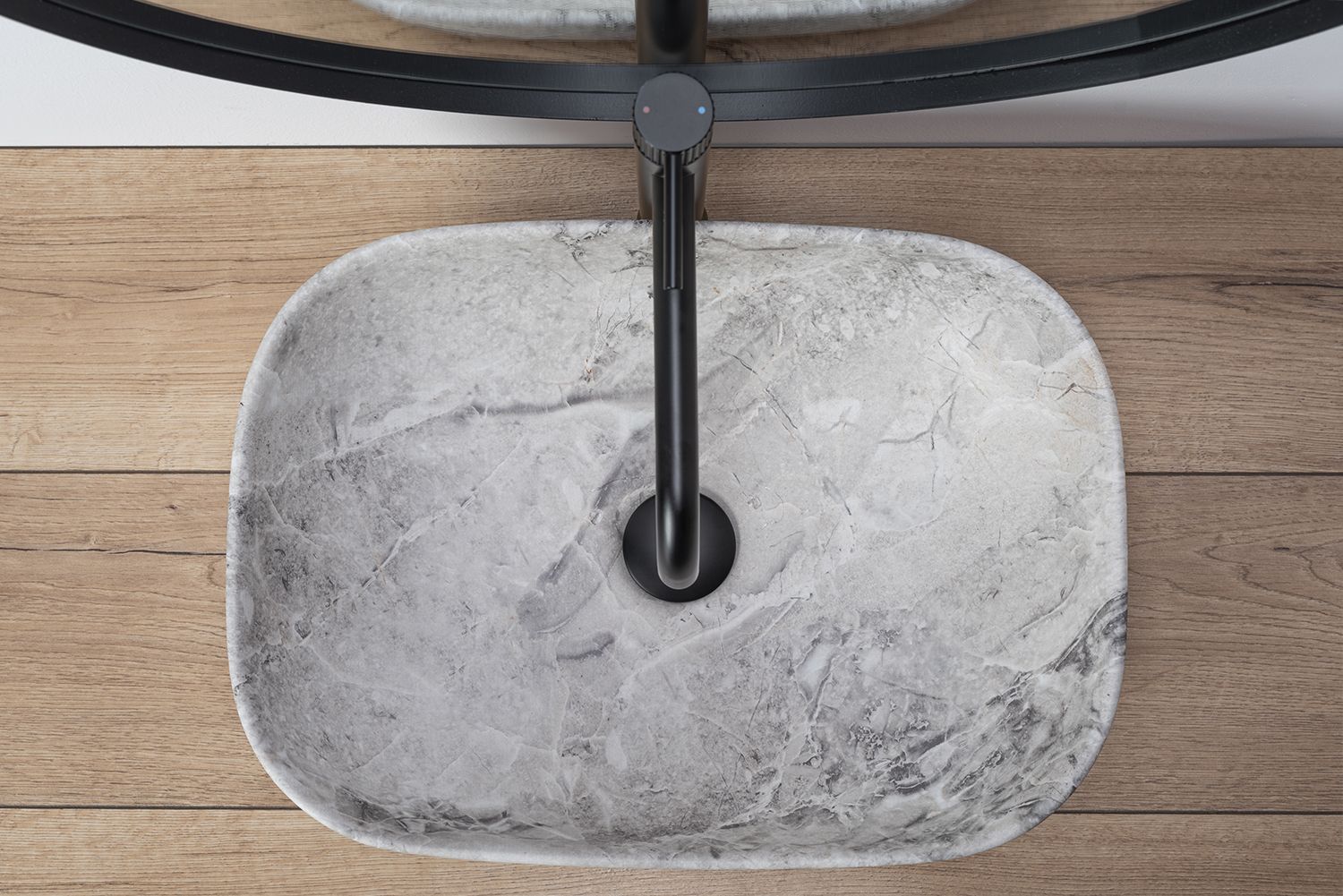 Aufsatzwaschbecken Rea Livia Stone 4