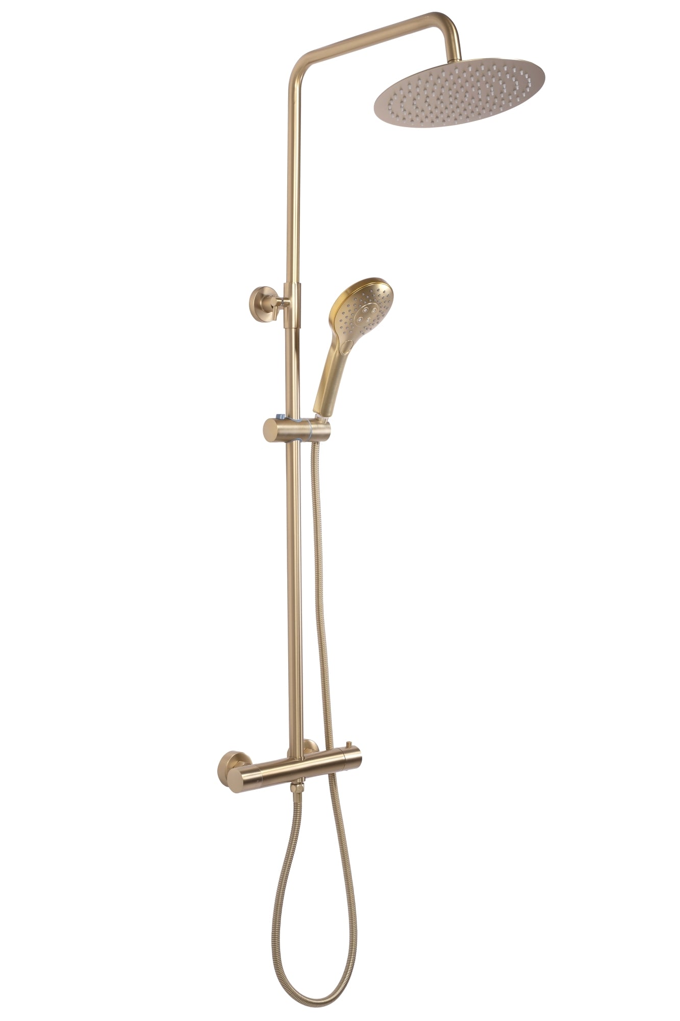 Duschgarnitur mit Thermostat REA VINCENT Gold Brush  3