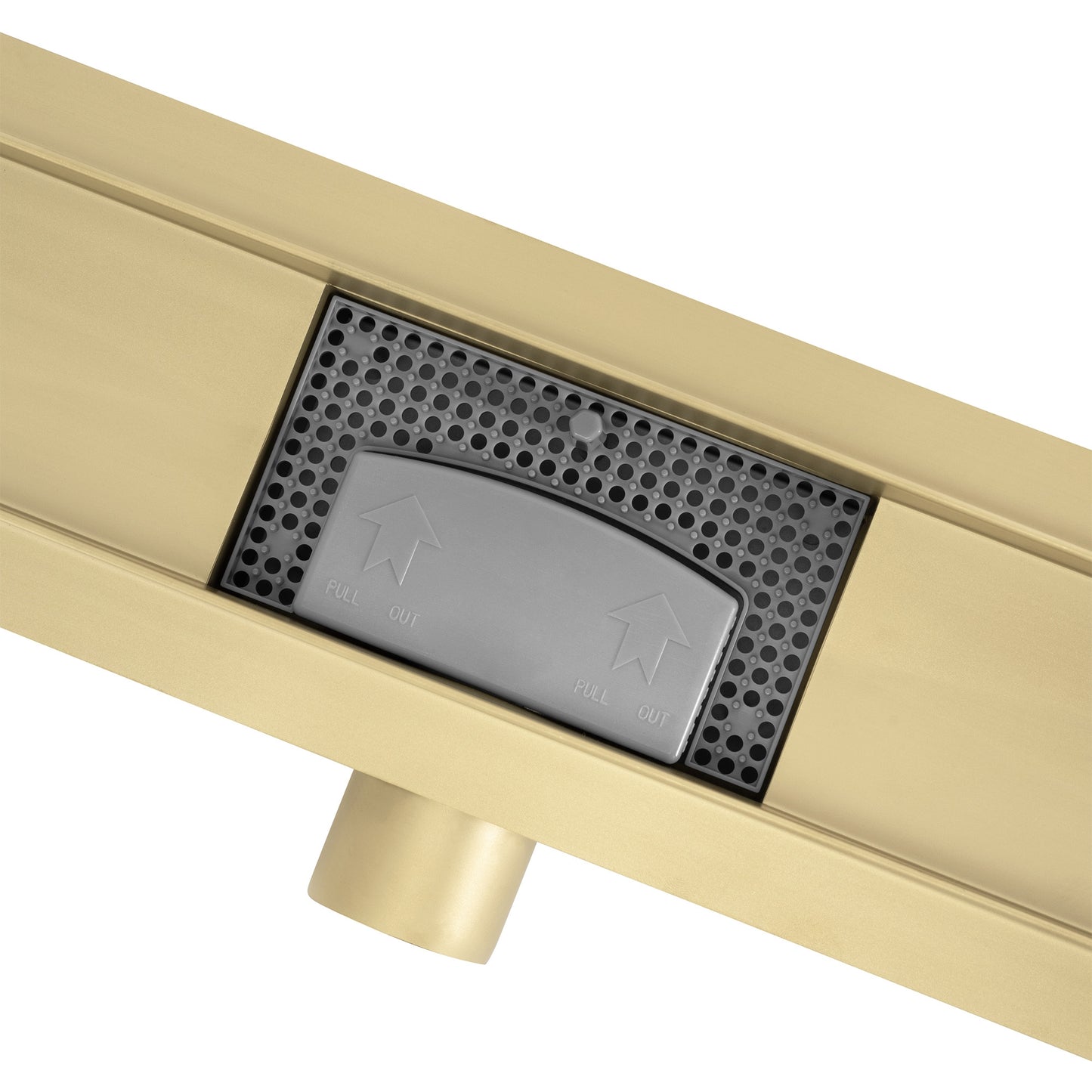 Duschrinne Rea Neox brush gold 50  3