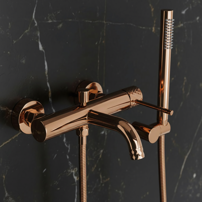 Wannenarmatur Rea Lungo Diamond Copper  3