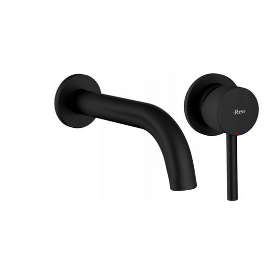Unterputz Armatur Rea Lungo black matt+Ibox  1