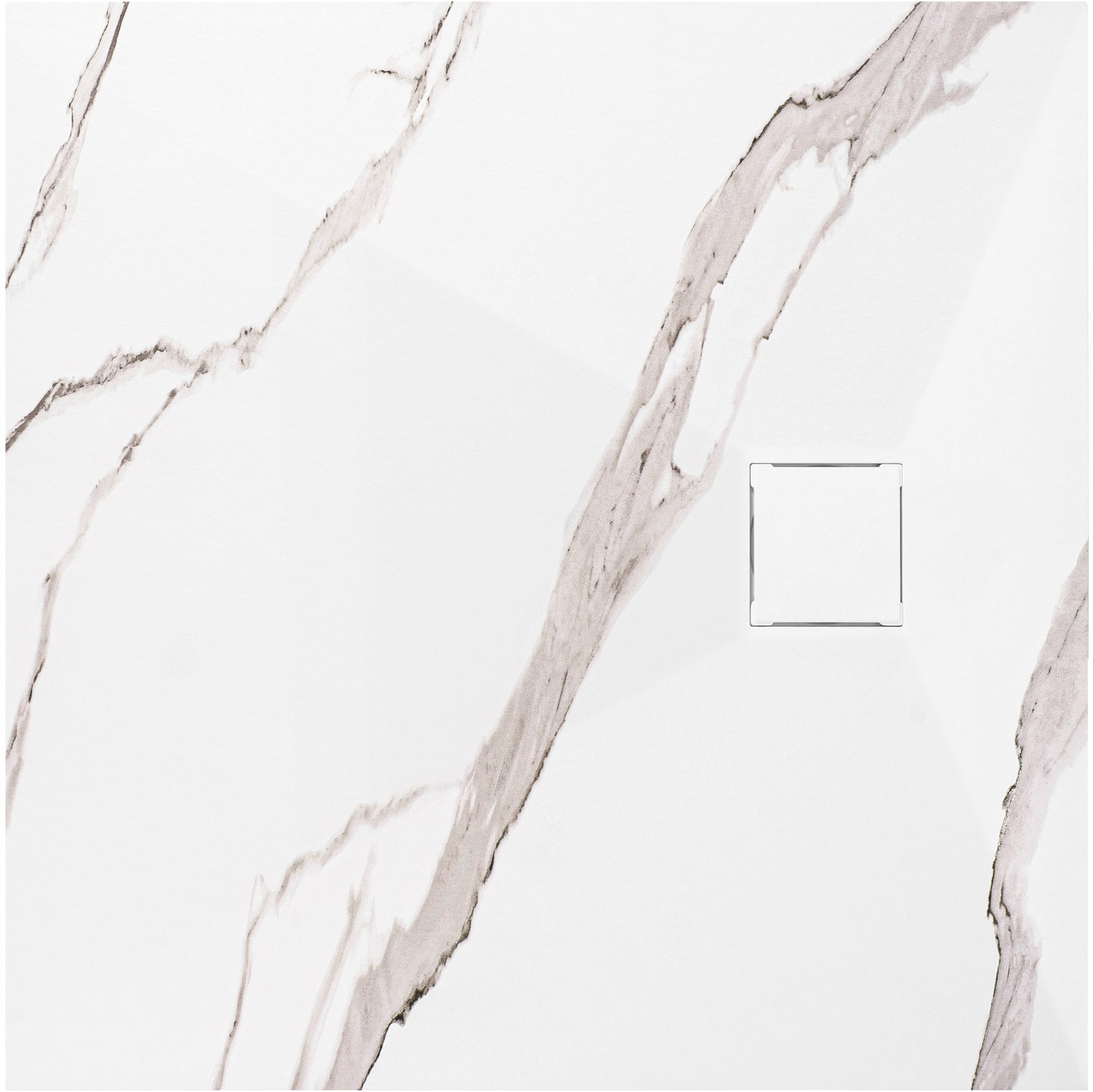 Duschtasse Magnum CARRARA WHITE 90x90  1