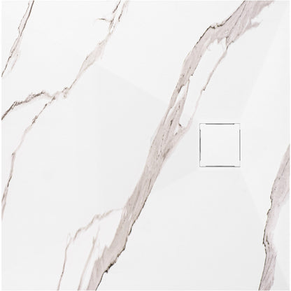 Duschtasse Magnum CARRARA WHITE 90x90  1