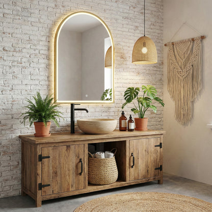 Spiegel LED 60x100cm DART GOLD  4