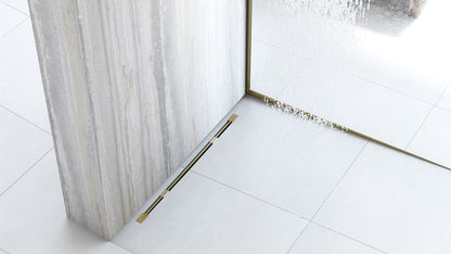 Duschrinne Rea Neo Ultra Slim Mirror Gold Pro 70  2